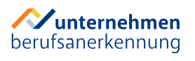 Unternehmen Berufsanerkennung (UBA) Logo