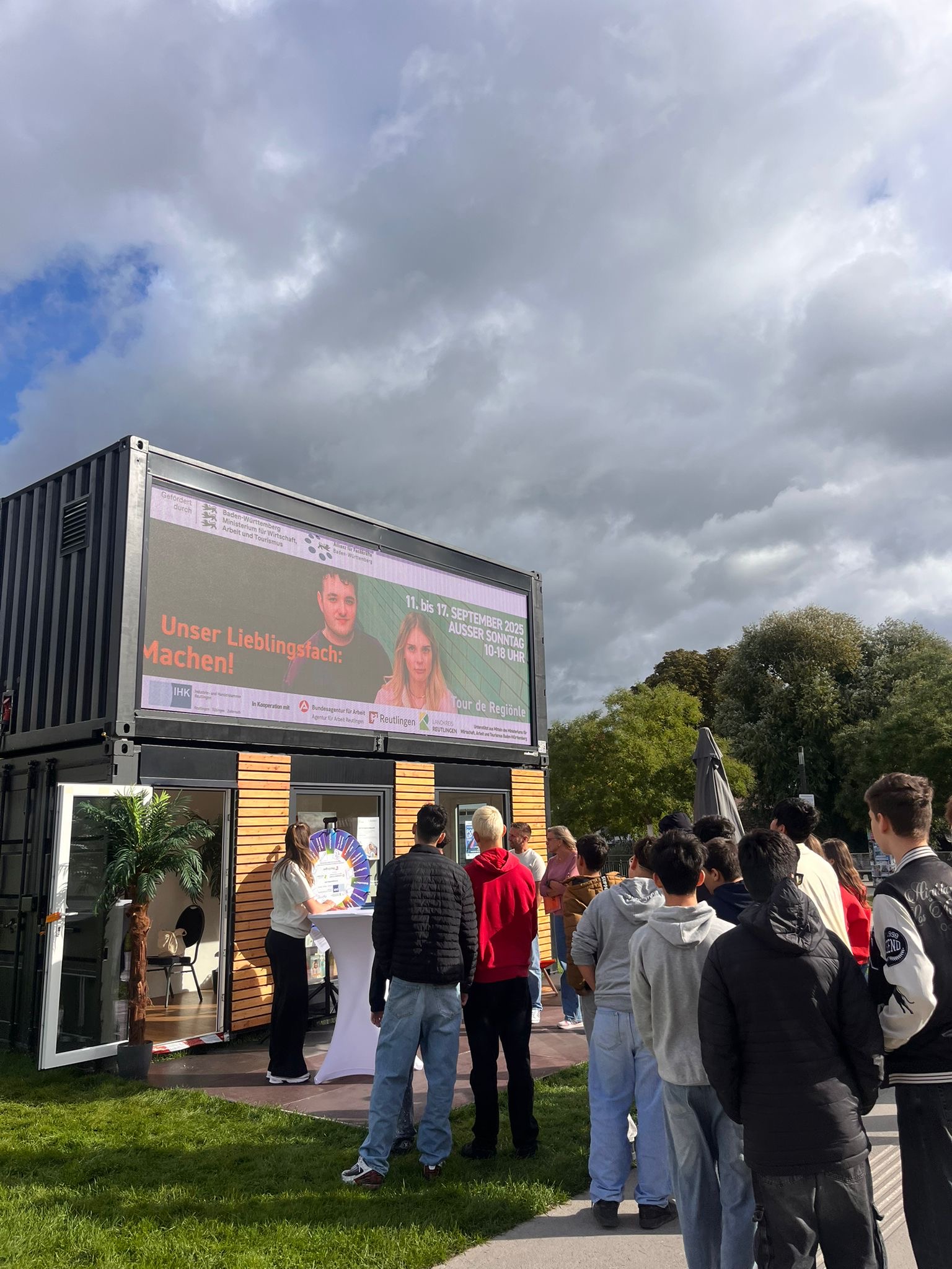 Pop-Up-Event im Reutlinger Bürgerpark 2025