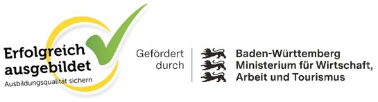 Erfolgreich ausgebildet - Ausbildungsqualität sichern Logo