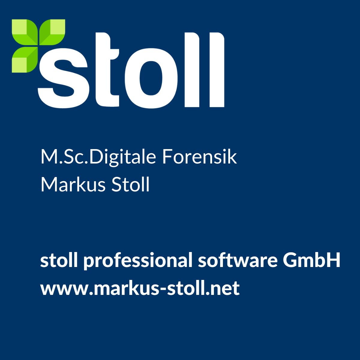 stoll professional software GmbH Logo