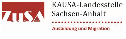 KAUSA-Landesstelle Sachsen-Anhalt „ZuSA“ Logo