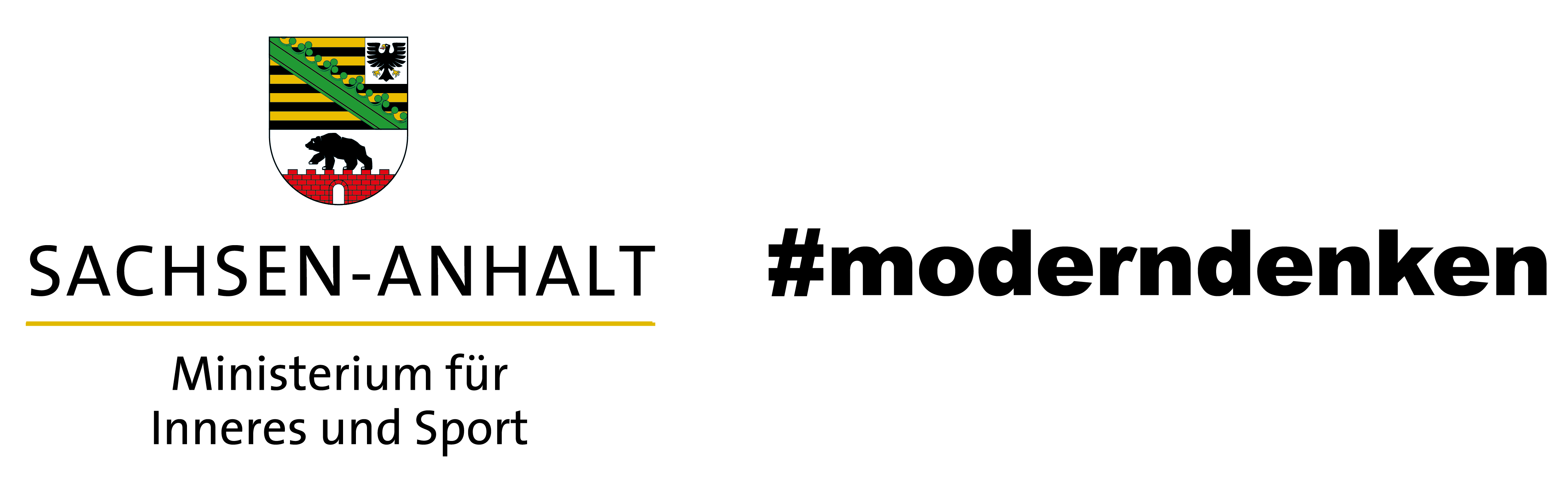 Ministeriums für Inneres und Sport des Landes Sachsen-Anhalt Logo