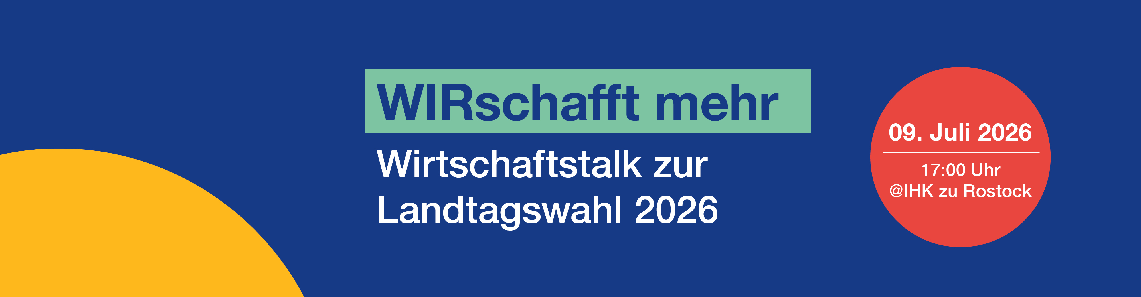 Keyvisual IHK zu Rostock