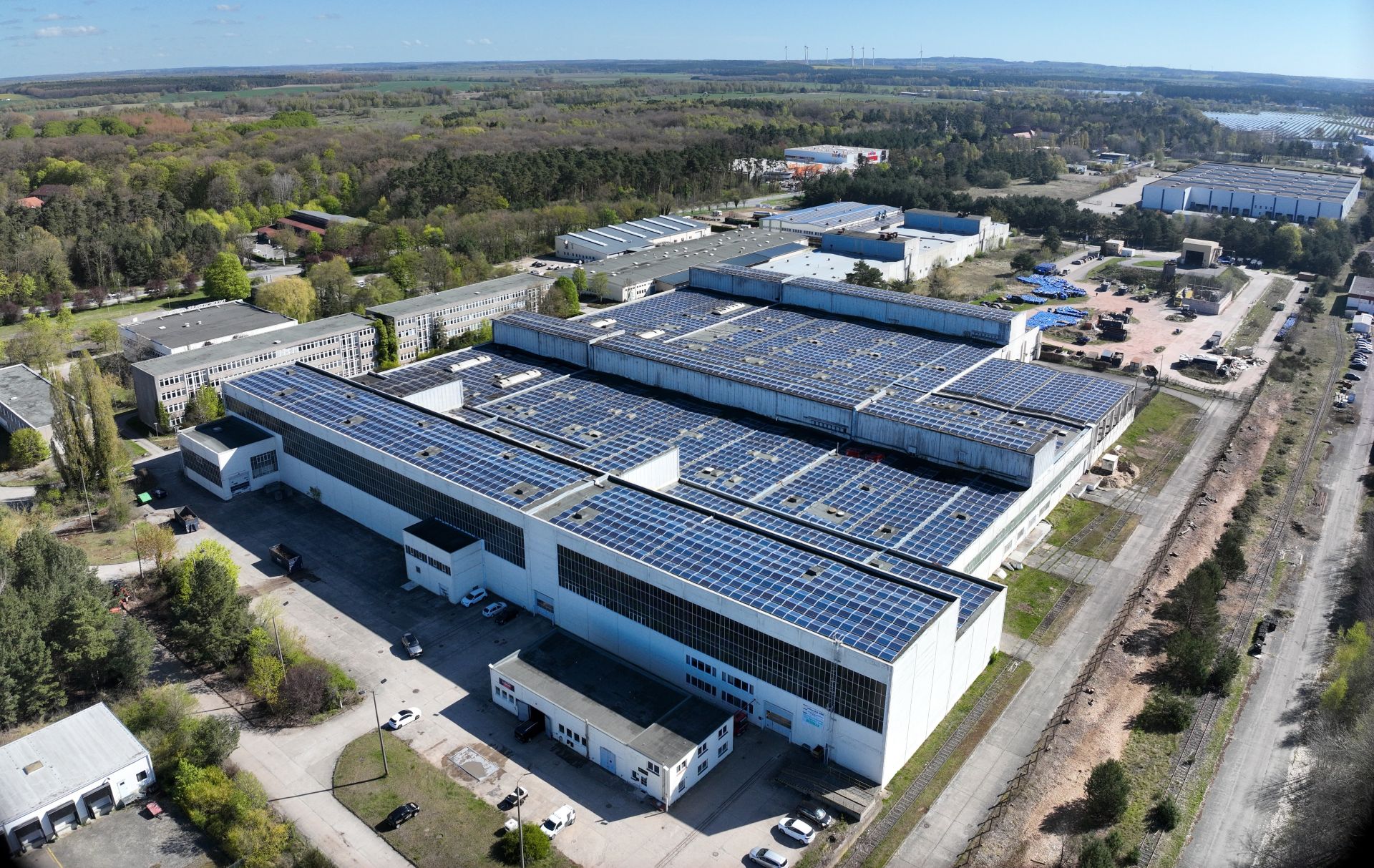 Luftbild Industriepark