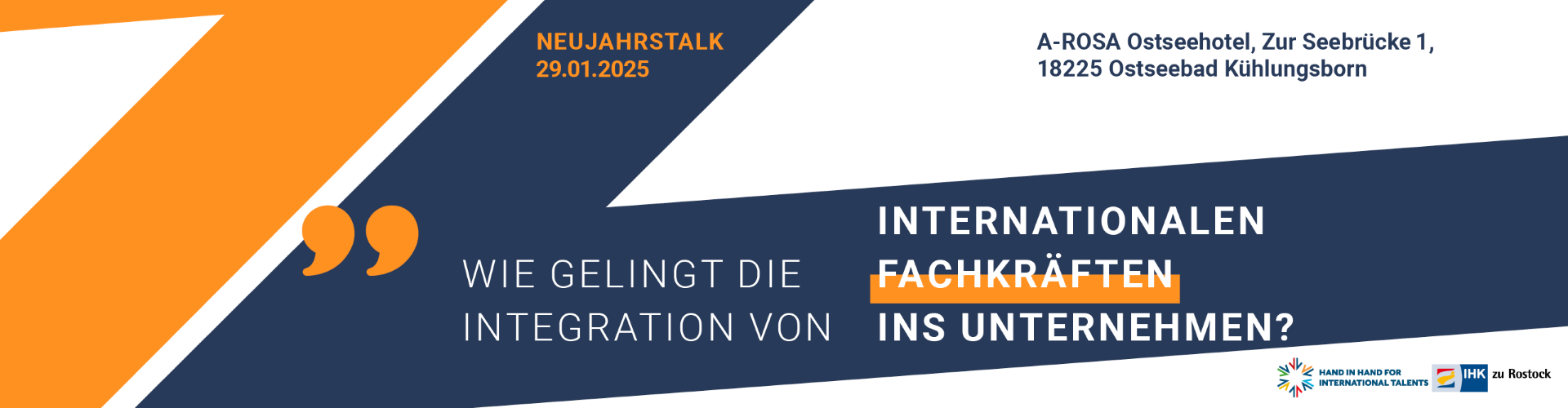 Neujahrstalk Internationale Fachkräfte