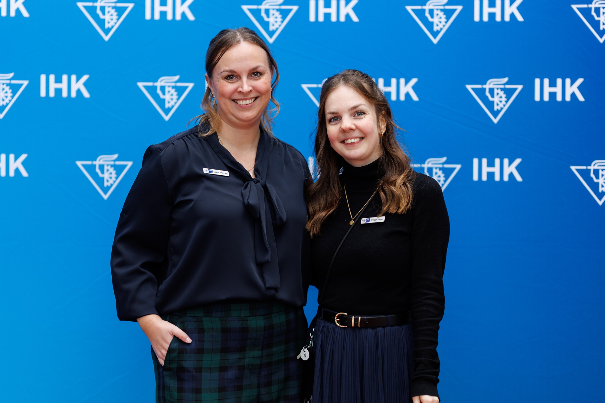 Christin Meyer und Saskia Wenning