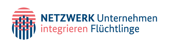 NETZWERK Unternehmen integrieren Flüchtlinge Logo