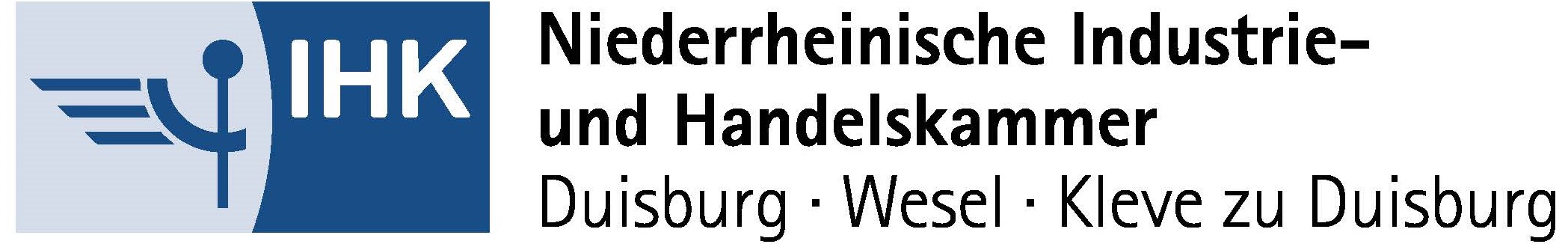 Niederrheinische IHK Duisburg-Wesel-Kleve zu Duisburg Logo