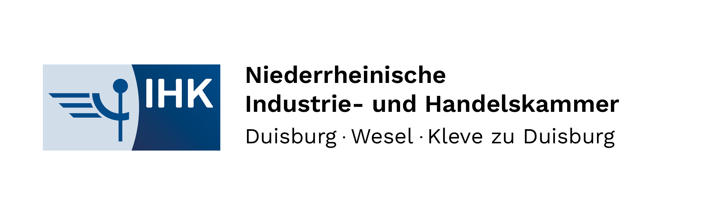  Niederrheinische Industrie- und Handelskammer Duisburg-Wesel-Kleve zu Duisburg Logo