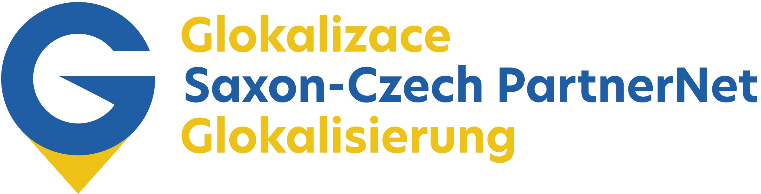 Glokalisierung Sachsen - Tschechien PartnerNet Logo