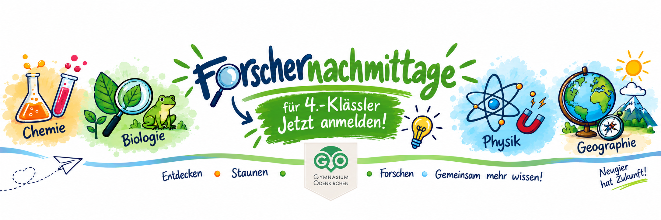Forschernachmittage am Gymnasium Odenkirchen