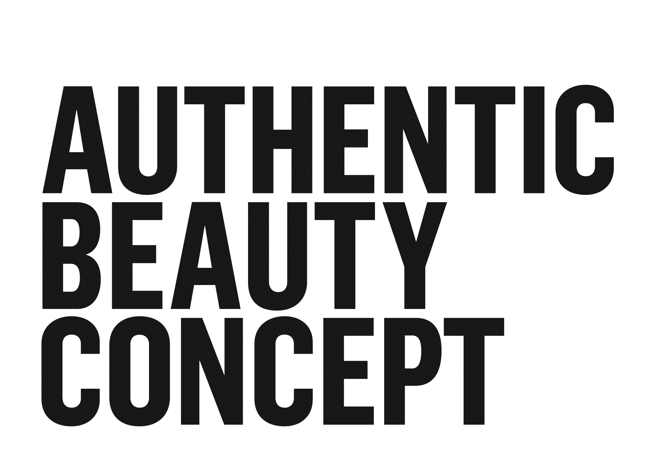 Authentic Beauty Concept Logo