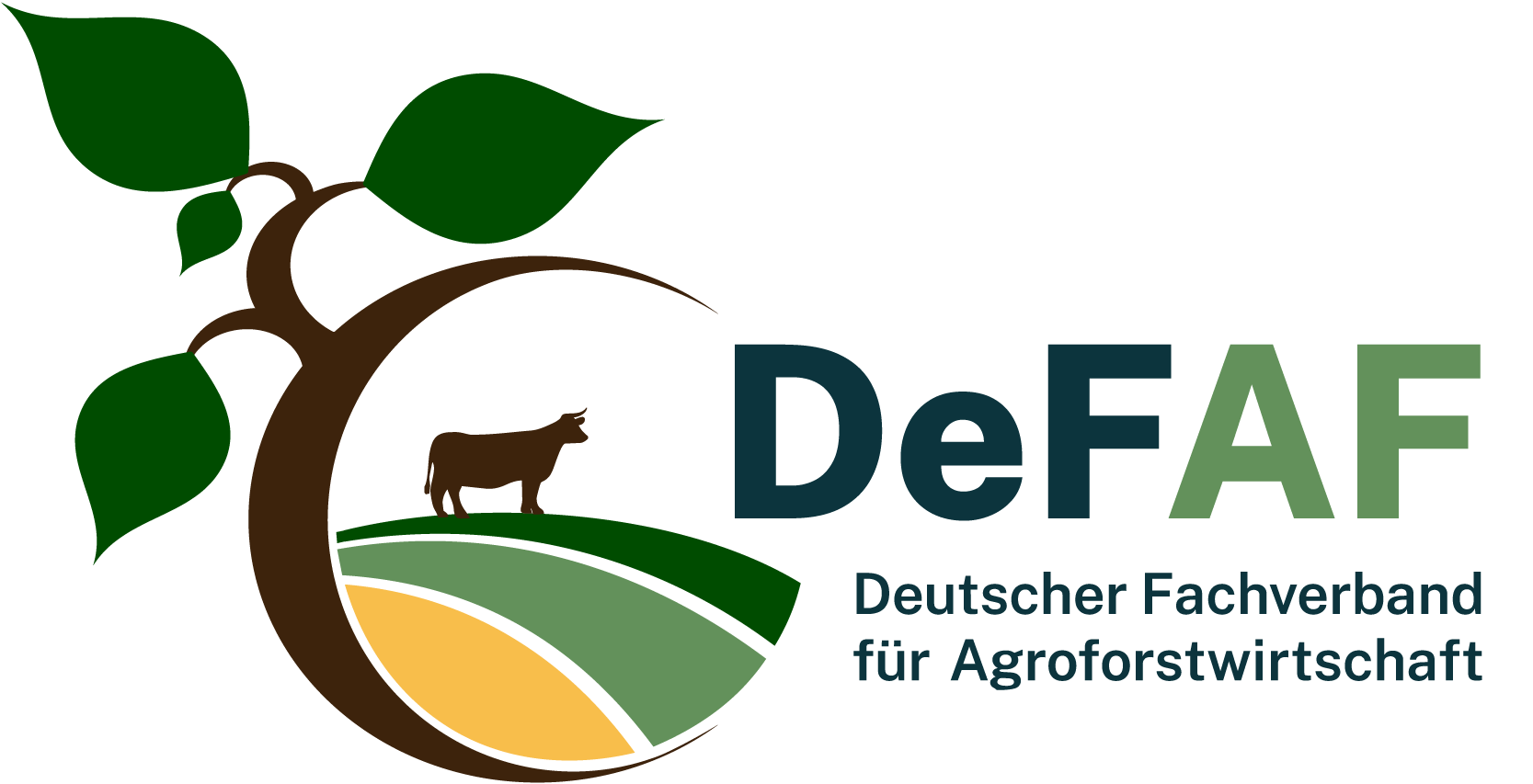 DeFAF Deutscher Fachverband für Agroforstwirtschaft Logo