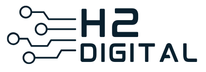 H2 digital  Logo