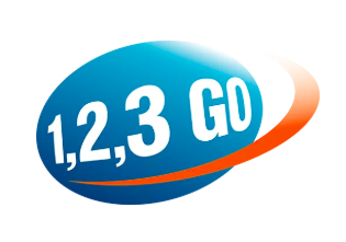 1,2,3,GO Logo