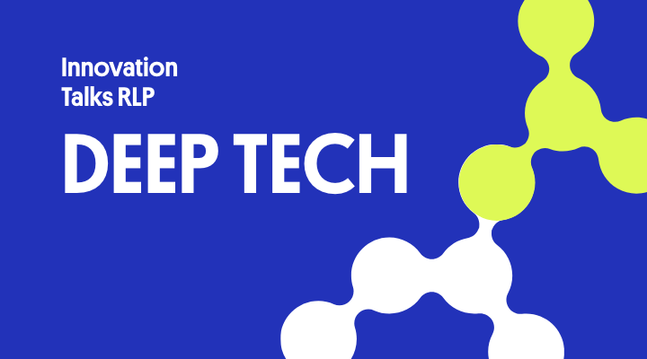 Key Visual der Innovation Talks zum Thema Deep Tech 