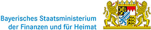Bayerisches Staatsministerium der Finanzen und für Heimat Logo