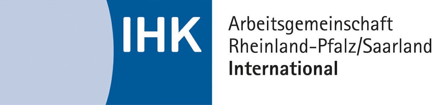 IHK-Arbeitsgemeinschaft Rheinland-Pfalz/Saarland International  Logo
