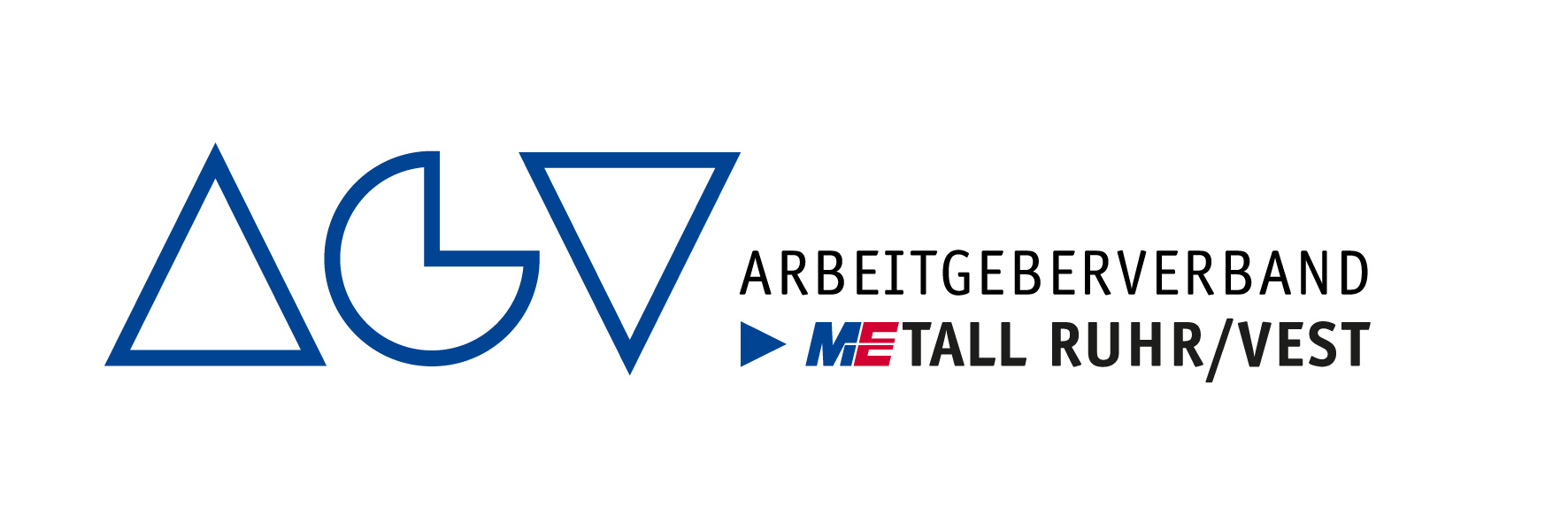 Arbeitgeberverband der Metall und Elektroindustrie Ruhr/Vest e.V.  Logo